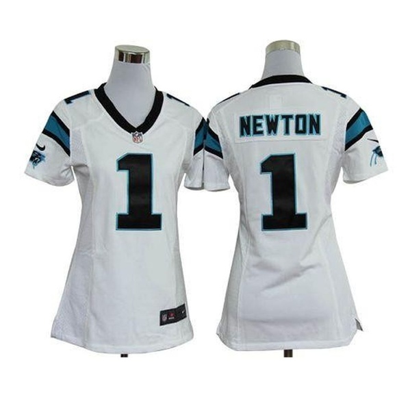 women's carolina panthers cam newton jersey